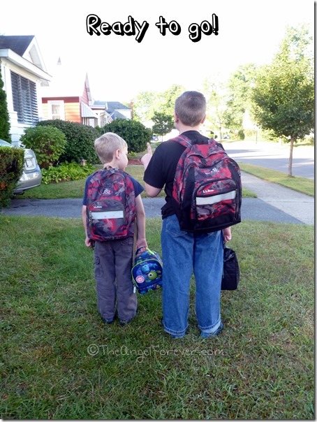 Ready to go to school together