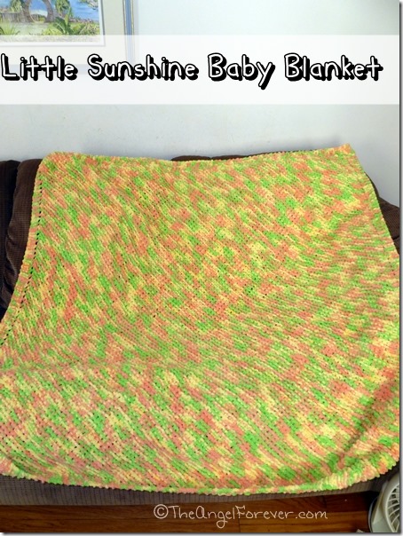 Little Sunshine Baby Blanket