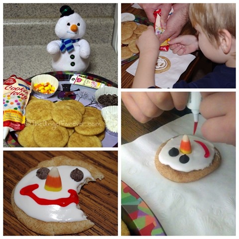 Snowman cookie fun #shop