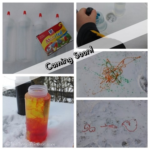 Snow Paint Fun and Learning