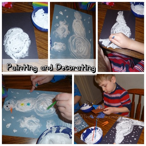 Painting and Decorating Snowmen