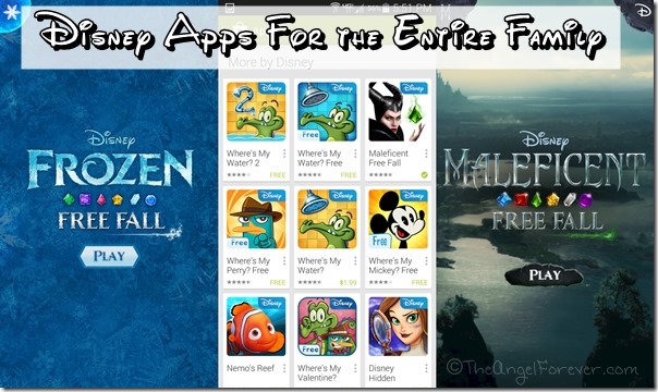 Disney Apps for the Entire Family Disney Apps for the Entire Family
