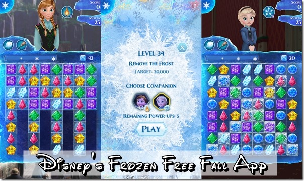 Disney's Frozen Free Fall App Disney's Frozen Free Fall App
