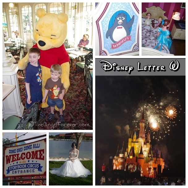 Magical Disney Letter W Memories