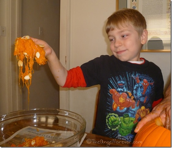 Pumpkin Guts Fun