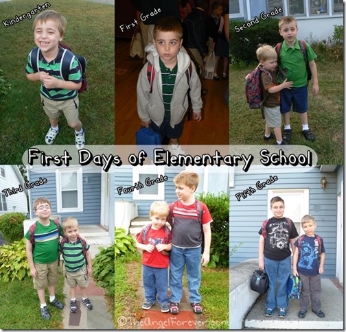 First Days of Elemtary School