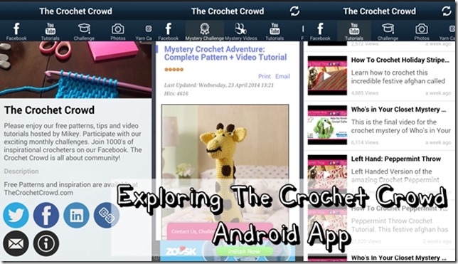 The Crochet Crowd Android App