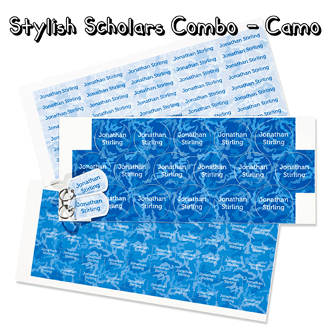 Mabel's Labels - Stylish Scholars Combo in Camo