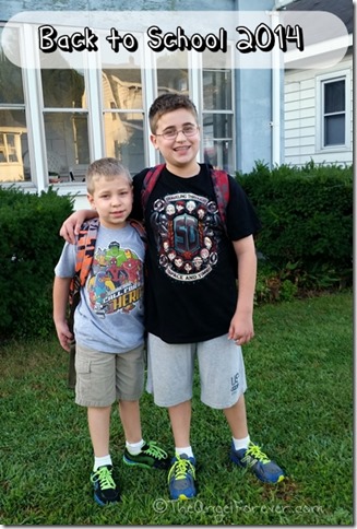 Back to School 2014 - Grade 6 and 2