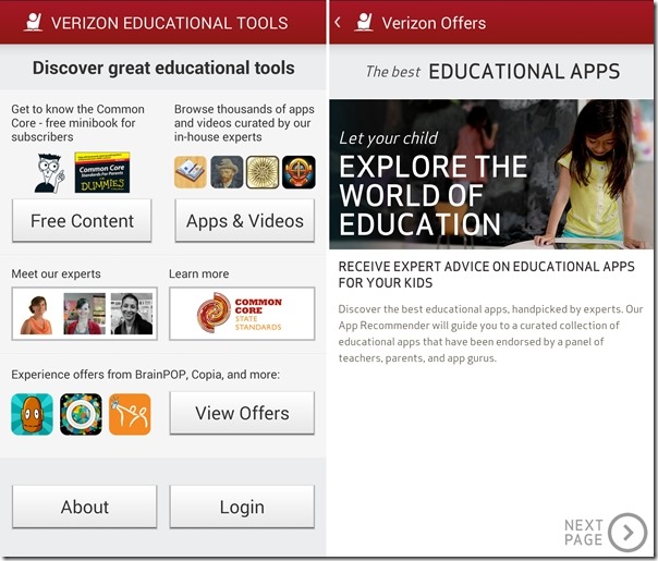 Verizon Educational Tools