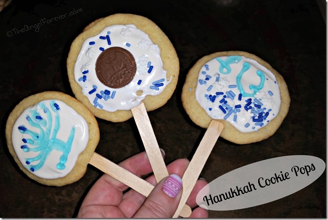 Hanukkah Cookie Pops Hanukkah Cookie Pops