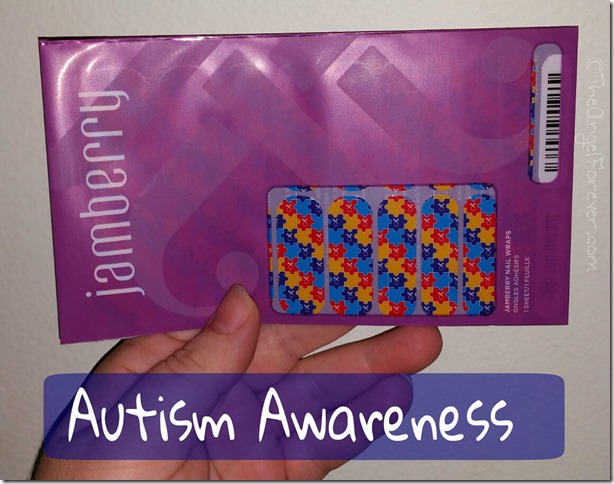 Jamberry Autism Awareness Nail Wraps