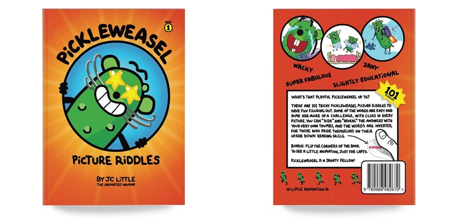 Pickle Weasel Picture Riddles by JC Little