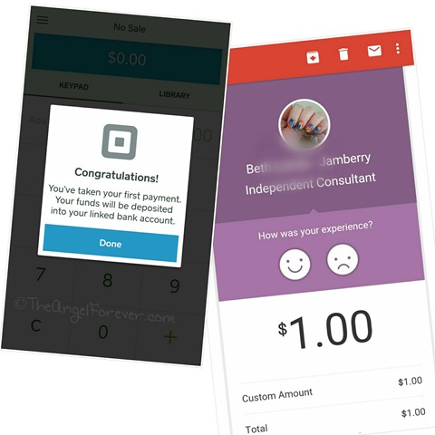 Receipt from Square Purchase
