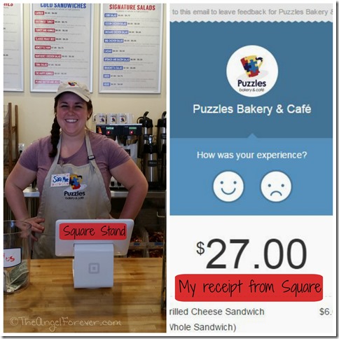 Square Used at Puzzles Bakery and Cafe