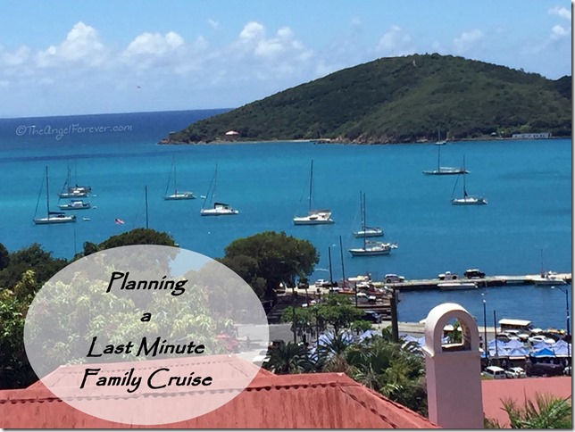 Planning a Last Minute Family Cruise