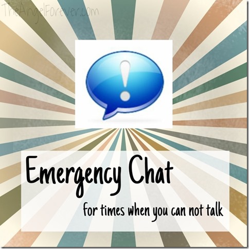 Emergency chat review