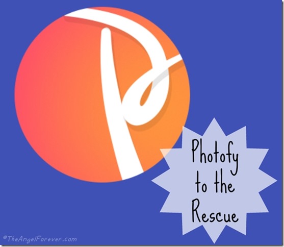 Photofy app to the rescue