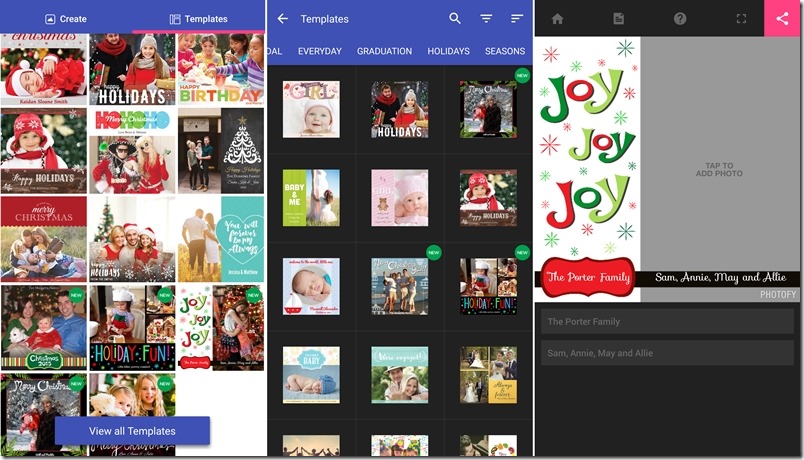 Templates on Photofy Templates on Photofy