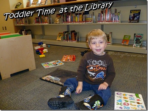 Toddler Time at the Library - January 2011