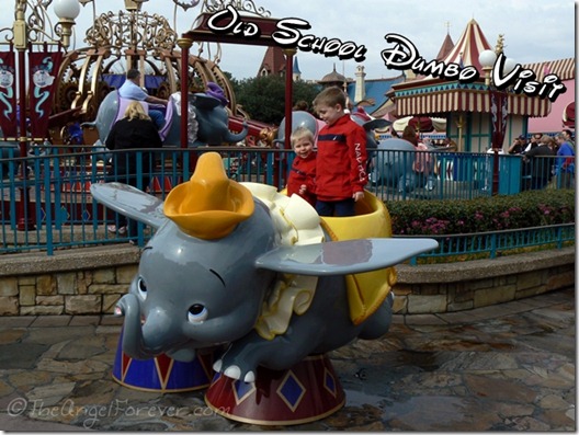 Original Dumbo Ride at The Magic Kingdom