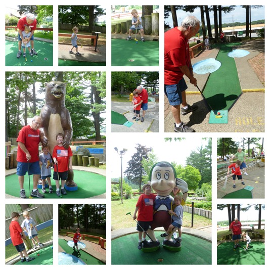 Fourth of July Mini Golf