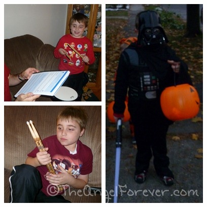 Drummer boy and Halloween 2011