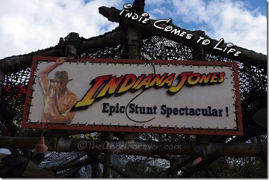 Indiana Jones Stunt Show at Hollywood Studios