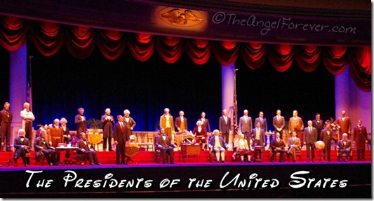 All of the US Presidents in The Hall of Presidents