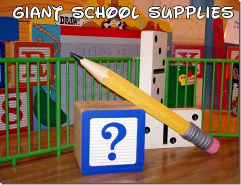 Giant Disney School Supplies