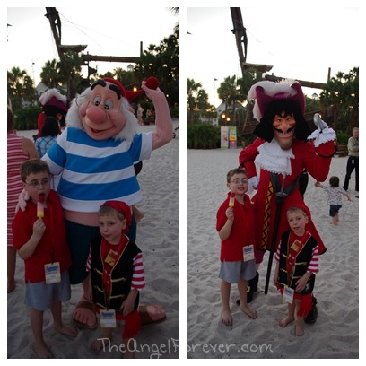 Smee and Captain Hook