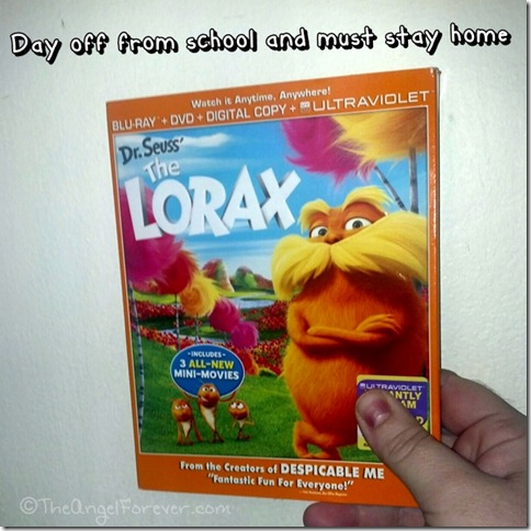 The Lorax DVD