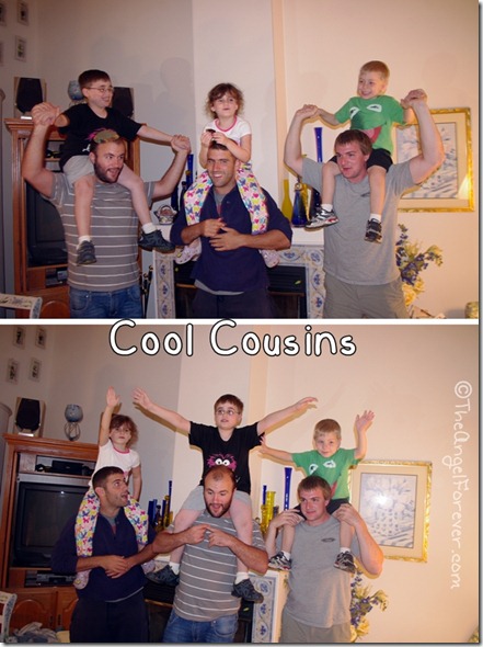 Fun with big cousins