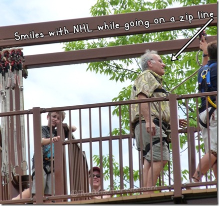 zip line smiles