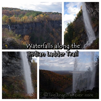 Waterfalls along the Indian Ladder Trail