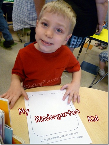 My Kindergarten Kid 2012