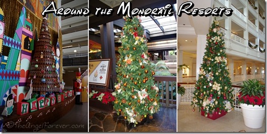 Holidays around the Disney Monorail Resorts