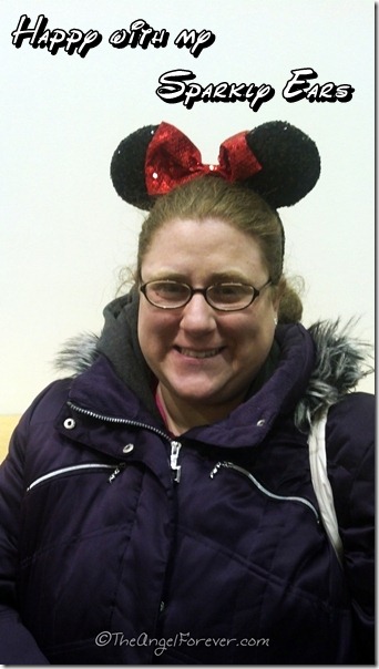 Me Sporting Minnie Ears