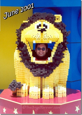 LEGO Lion at Downtown Disney LEGO Lion at Downtown Disney