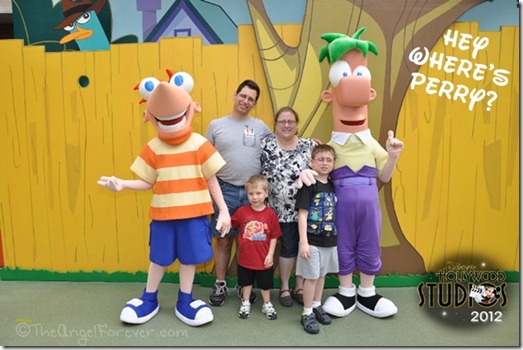 Phineas and Ferb at Hollywood Studios