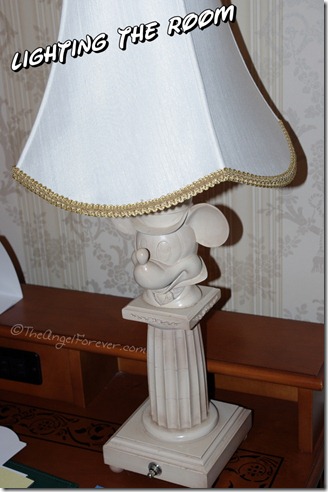 Mickey Lamp at Grand Floridian Resort