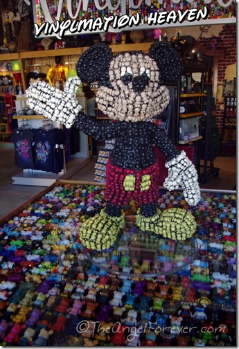 Mickey Mouse Vinylmation crazy at Downtown Disney