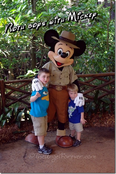 Mickey Mouse at Disney's Animal Kingdom