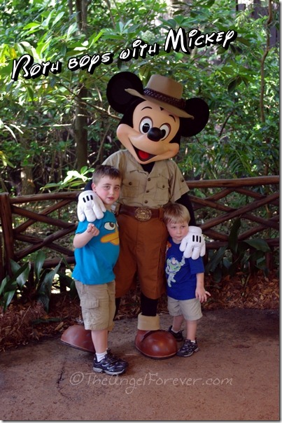 Mickey Mouse at Disney's Animal Kingdom