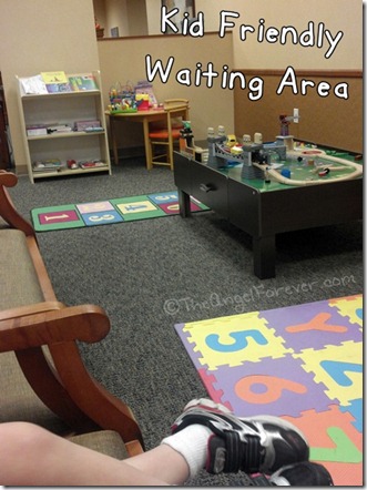 Pediatric ENT waiting room