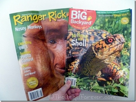 Ranger Rick and Big Backyard Magazine