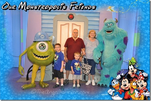 Mike and Sully at Hollywood Studios