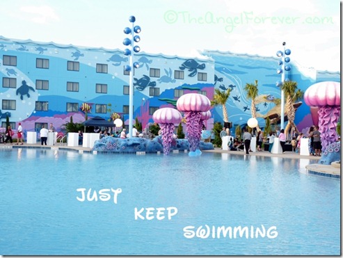 Just keep swimming - Art of Animation Resort