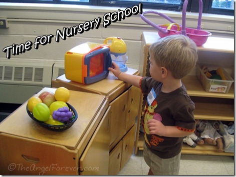 Sending a toddler to school