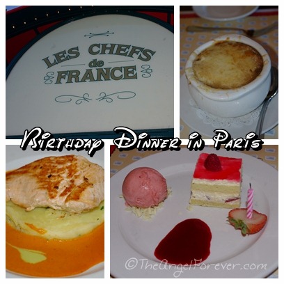 Dinner at Les Chef de France in Epcot